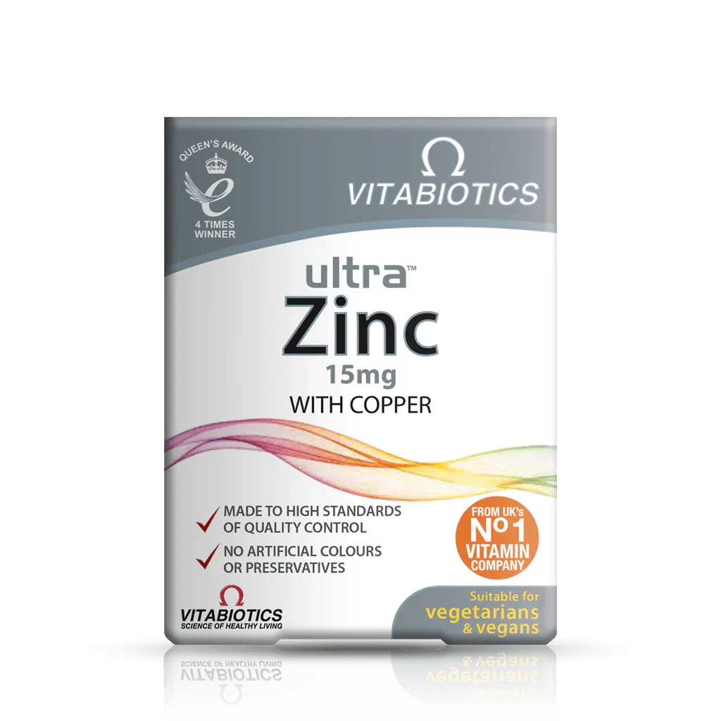 Vitabiotics Ultra Zinc 60 Tablets