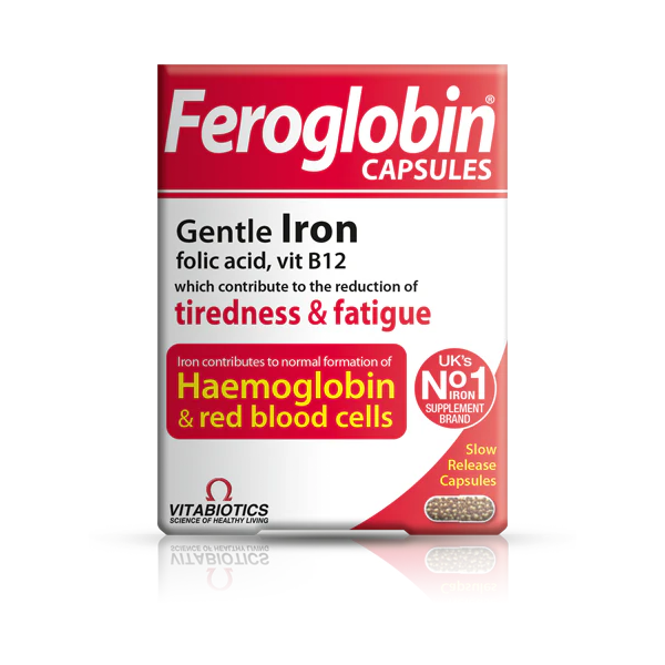 Vitabiotics Feroglobin - 30 Capsules