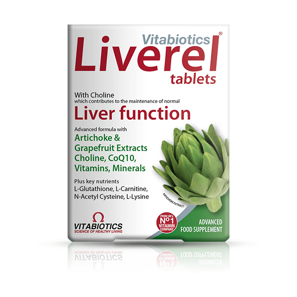 Vitabiotics Liverel 60 Tablets