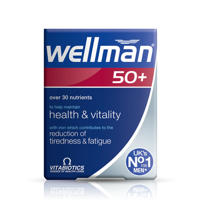 Vitabiotics Wellman 50+ 30 Tablets