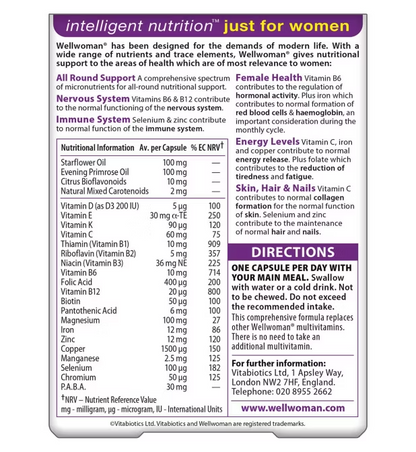 Vitabiotics Wellwoman Original - 30 Capsules