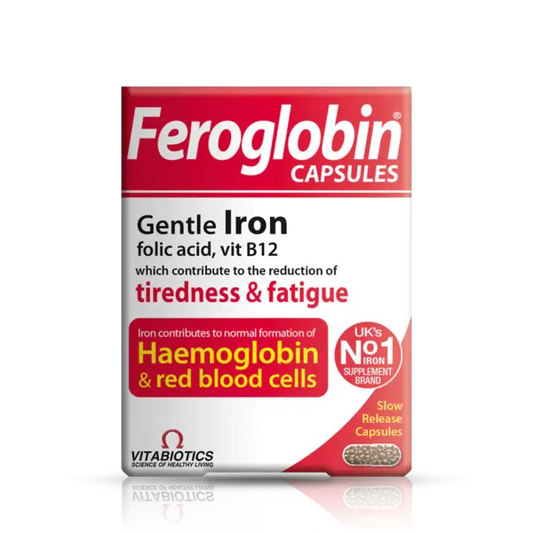 Vitabiotics Feroglobin - 30 Capsules