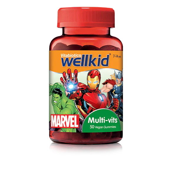 Vitabiotics Wellkid Marvel Multivits - 50 Vegan Gummies