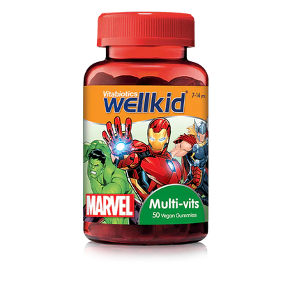 Vitabiotics Wellkid Marvel Multivits - 50 Vegan Gummies