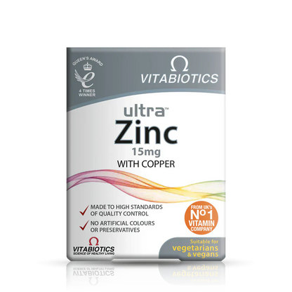 Vitabiotics Ultra Zinc 60 Tablets