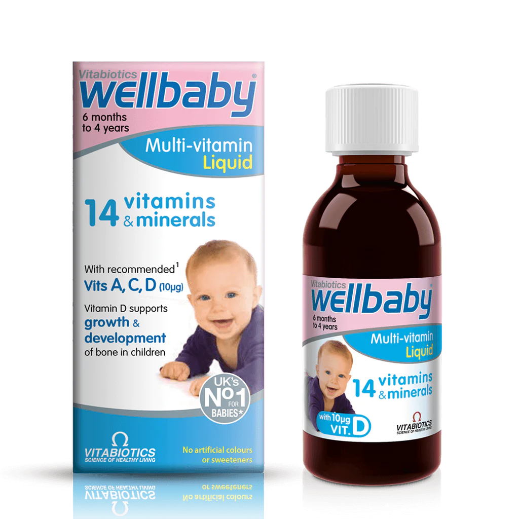 Wellbaby Multi-Vitamin Liquid 6 Months to 4 Years 150ml