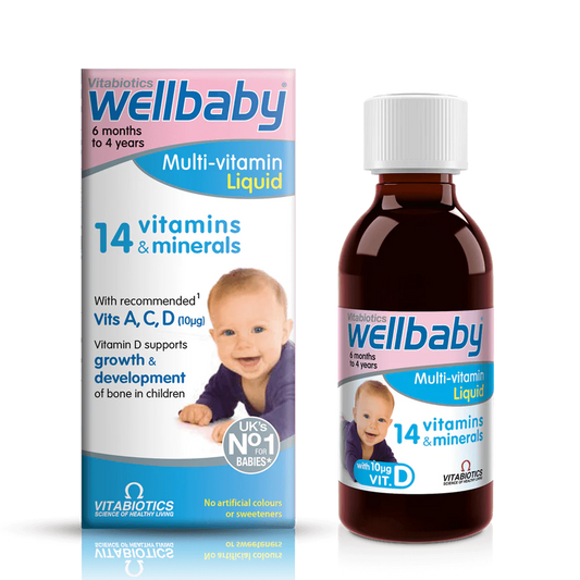 Wellbaby Multi-Vitamin Liquid 6 Months to 4 Years 150ml