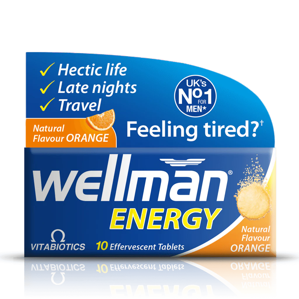 Wellman Energy Effervescent - 10 Tablets