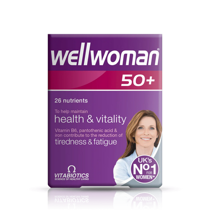 Vitabiotics Wellwoman 50+ 30 Tablets